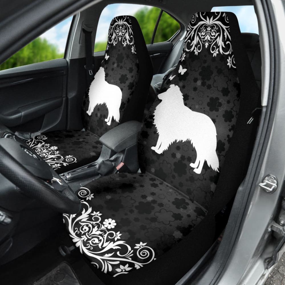 Premium Shetland Sheepdog Print Custom Car Seat Covers - Waterproof & Non-Slip Pet-Friendly Design for Cars, SUVs & Trucks | Perfect for Dog Lovers & Pet Owners