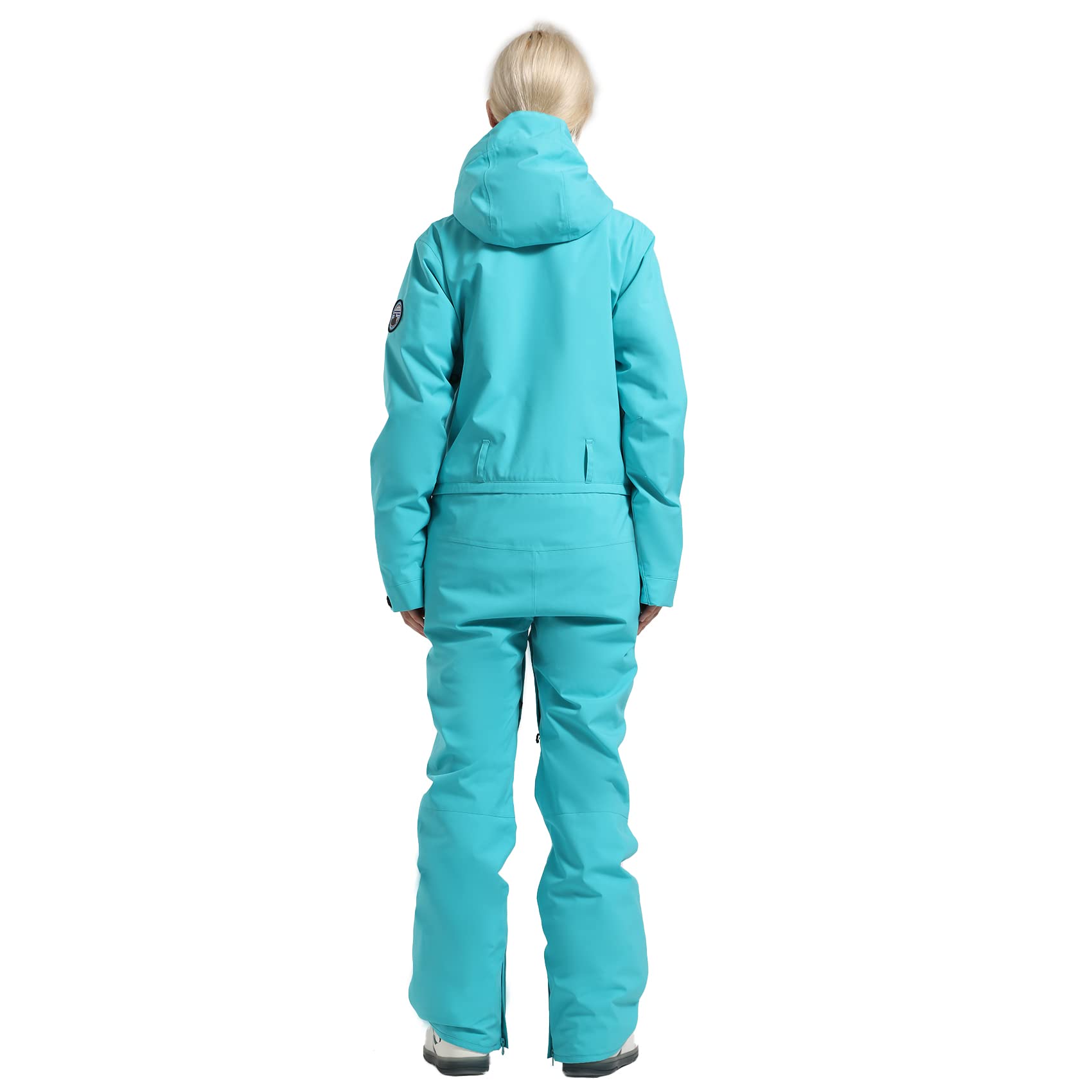 IMPHUT Women's One Piece Ski Suit - Waterproof Windproof Insulated Snowsuit for Skiing & Snowboarding | Winter Sports Outfit for Ski Resorts & Mountain Adventures