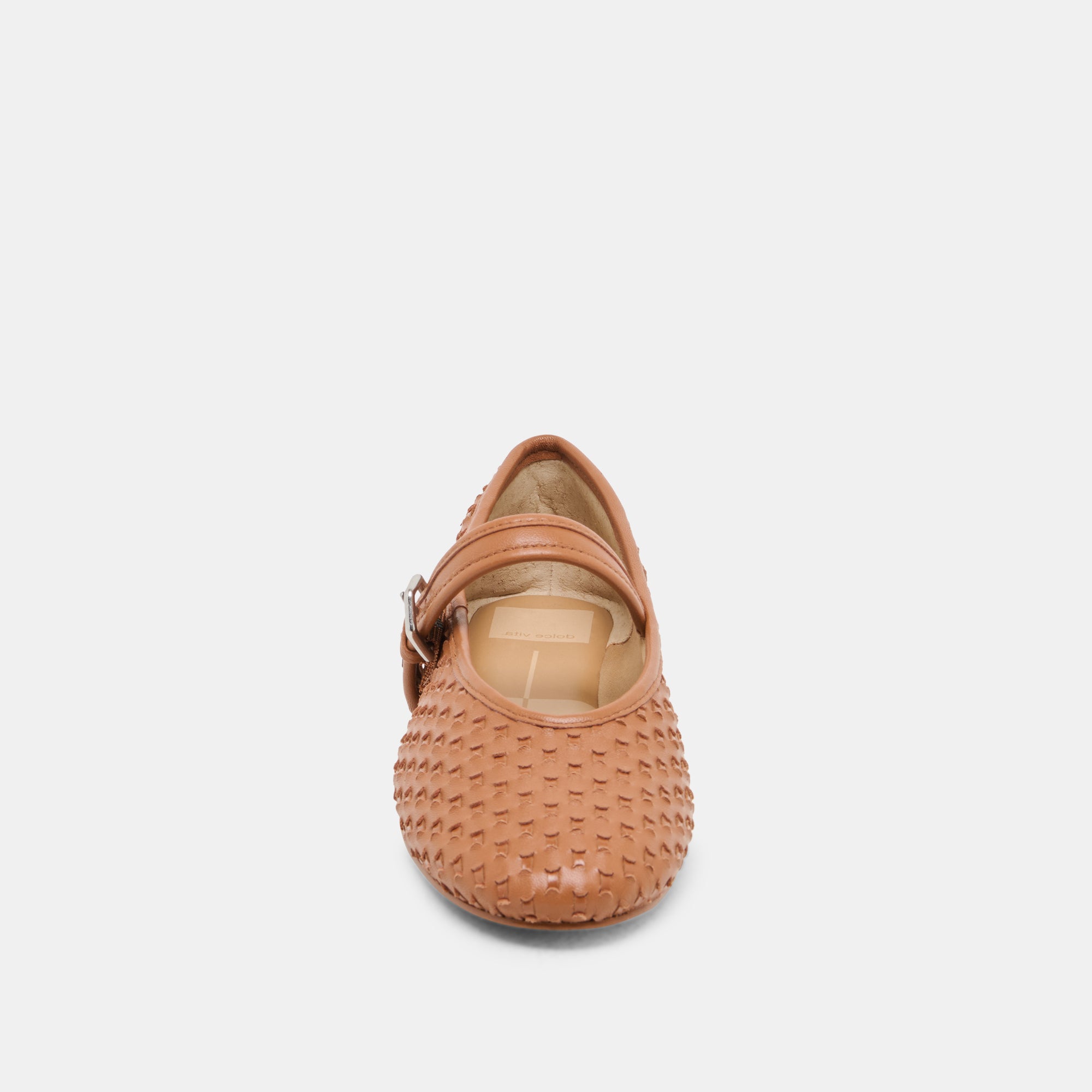 ROSLYN WOVEN BALLET FLATS - Genuine Leather Saddle Shoes for Women | Comfortable & Stylish Slip-Ons for Work, Travel & Casual Outfits