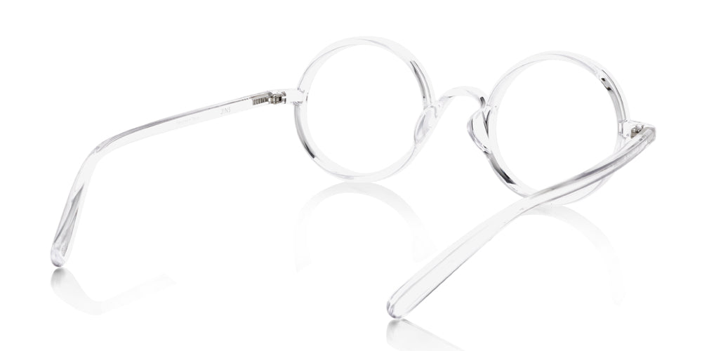 JINS Design Project x Konstantin Grcic PRETZEL 00 Eyeglasses - Lightweight Titanium Frame with Flexible Hinges for Comfortable All-Day Wear | Perfect for Office, Reading & Fashion Accessories