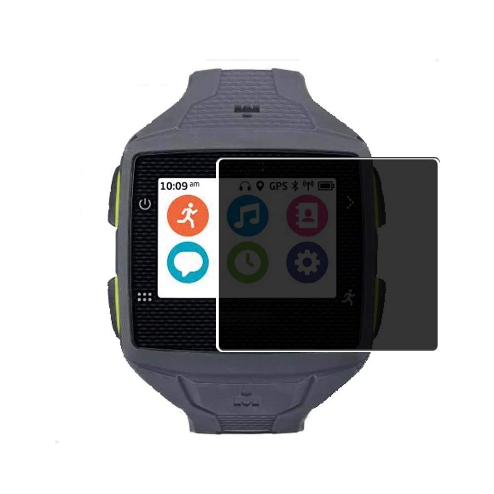 Timex Ironman One GPS+ Smartwatch Privacy Screen Protector - Anti-Spy TPU Film Guard (Not Tempered Glass) for Workout, Running & Outdoor Activities