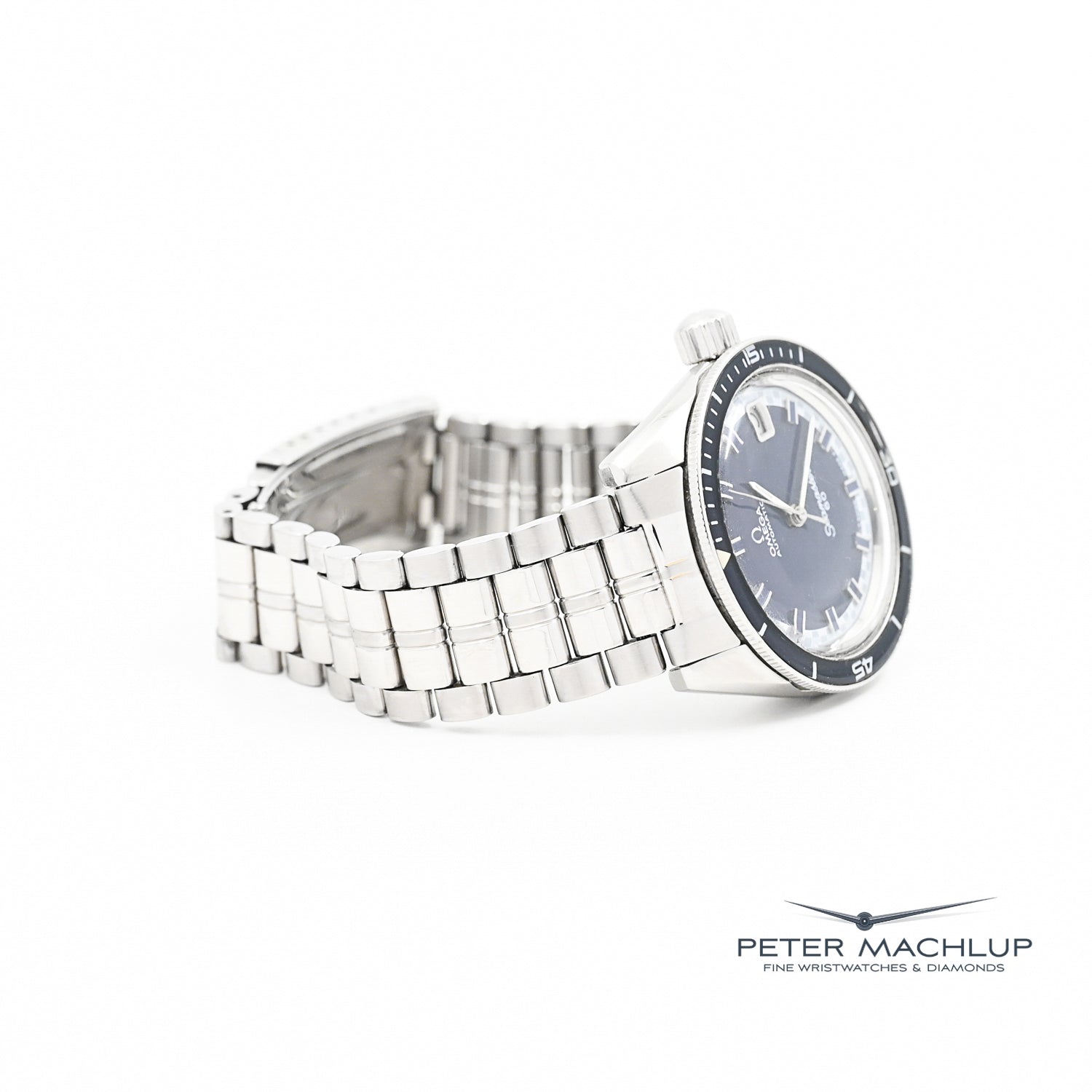Omega Seamaster 60 Automatic Watch for Men - Luxury Swiss Diver's Timepiece with Stainless Steel Bracelet - Perfect for Professional Diving, Business Meetings & Formal Occasions