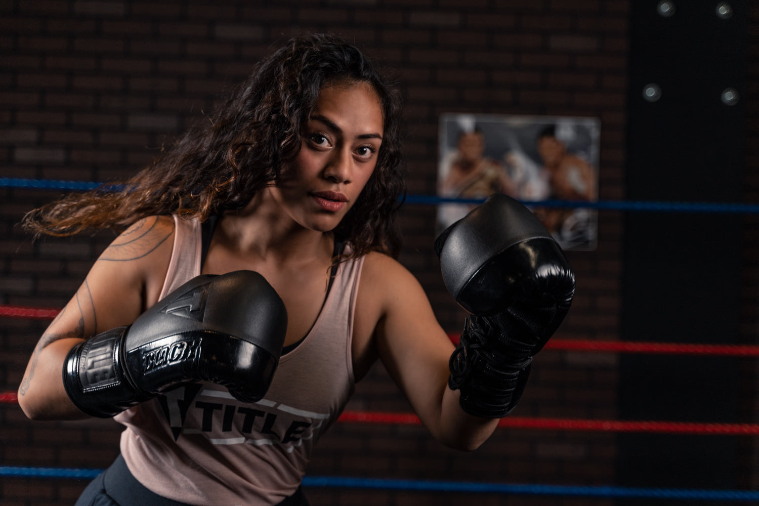 Black Blast Lace-Up Boxing Gloves for Training - Premium Leather Punching Gloves for Men & Women - Perfect for Boxing, MMA, Kickboxing & Fitness Workouts