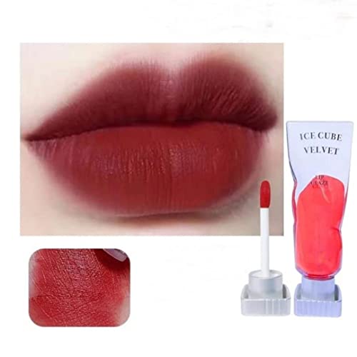 ARRX Ice Cube Velvet Matte Lipstick - Long Lasting Non-Transfer Lip Color, Hydrating & Smudge Proof (#6) | Perfect for Day to Night Wear, Parties & Special Occasions