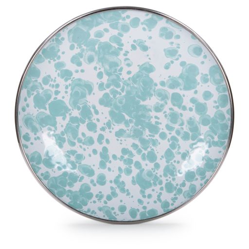 Elegant Sea Glass Swirl Appetizer Plates Set of 4 - Perfect for Entertaining, Dinner Parties & Gift Giving