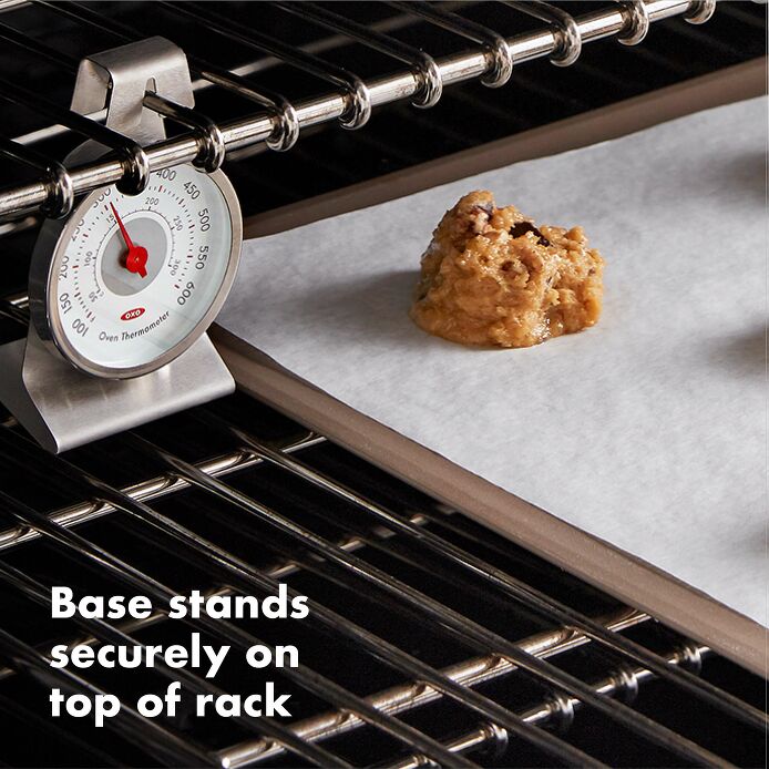 Professional Chef's Precision Oven Thermometer - Digital Cooking Thermometer for Baking, Roasting & Grilling - Perfect for Kitchen, BBQ & Outdoor Cooking