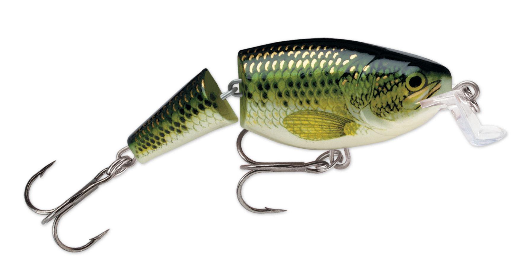Rapala Jointed Shallow Shad Rap Fishing Lures - Topwater Bass Fishing Bait for Freshwater and Saltwater - Perfect for Casting, Trolling, and Shore Fishing