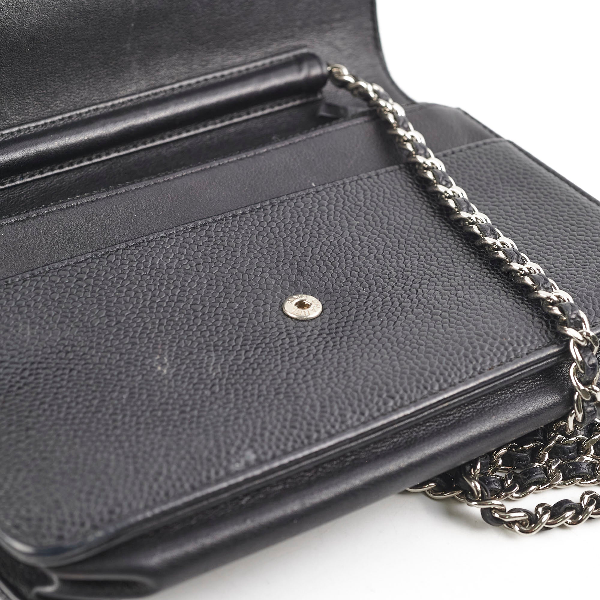Chanel Caviar Black Wallet On Chain WOC - Luxury Crossbody Bag for Women | Perfect for Evening Parties, Date Nights & Special Occasions