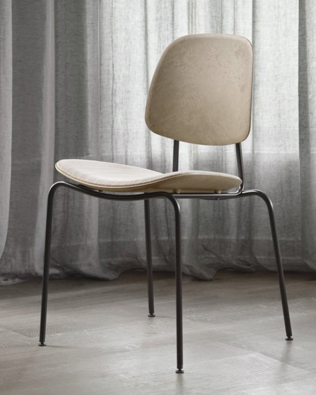 Mater Modern Compound Dining Chair - Sturdy & Stylish for Kitchen, Dining Room & Outdoor Entertaining