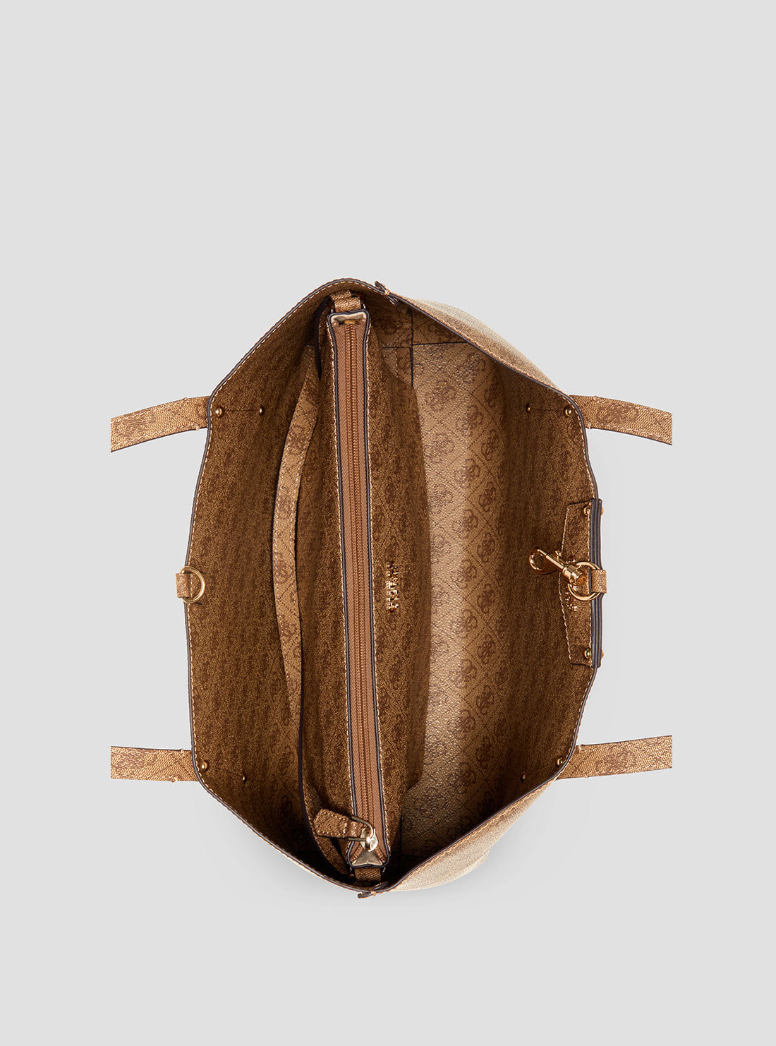 Eco-Friendly Brown Logo Brenton Tote Bag - Stylish Reusable Shopping Bag for Groceries, Beach & Work Commute