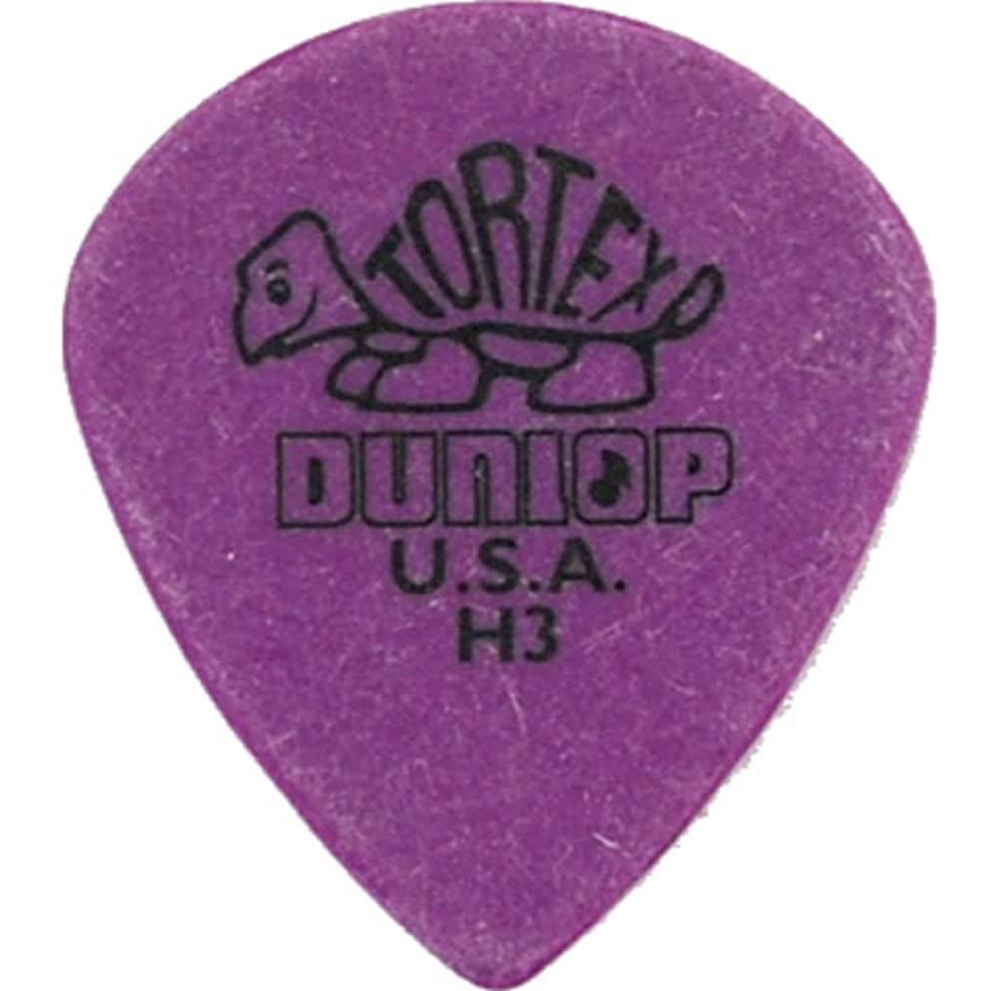 Dunlop 472RH3 Tortex Jazz III Guitar Pick - Heavy 1.14mm Plectrum for Electric & Acoustic Guitar - Perfect for Jazz, Rock & Fast Playing Styles