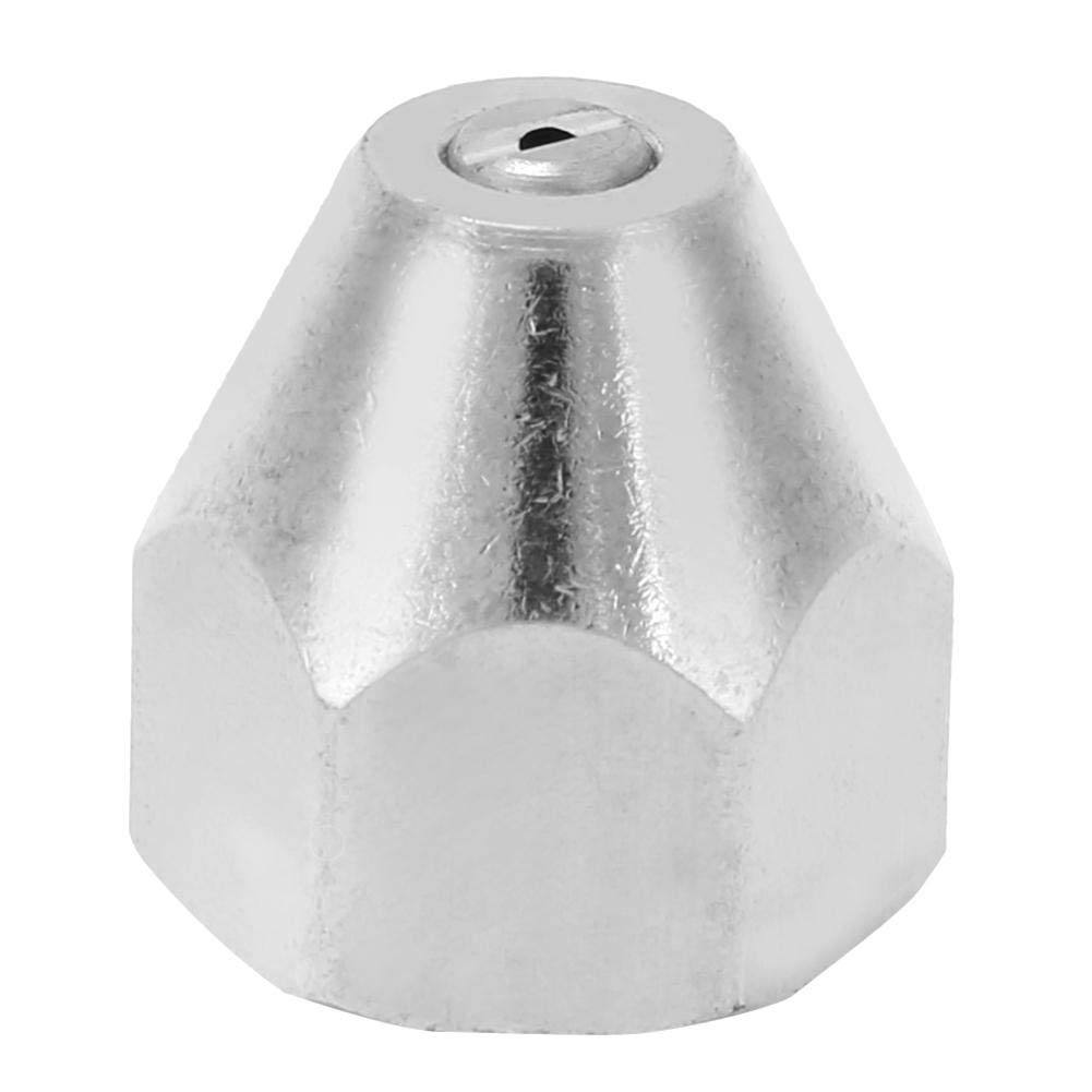 304 Stainless Steel M14 Female Thread Drain Cleaning Nozzle - 25-Degree Fan Spray Pipe Cleaner Accessory (1.2mm) for Sewer, Sink & Bathtub Drain Maintenance - Heavy Duty Replacement Kit for Plumbers & Home Use