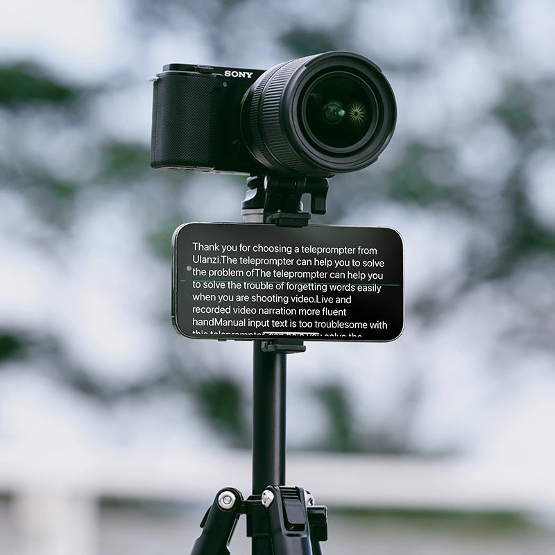 Ulanzi MT 63 Portable Mini Tripod Stand with Phone Mount - Compact Lightweight Travel Tripod for Smartphones, DSLR Cameras & Vlogging - Perfect for Travel, Photography & Content Creation
