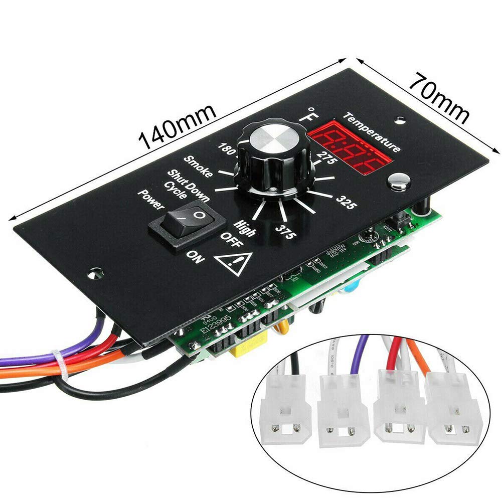Traeger Grill Digital Thermostat Controller Board Replacement - Compatible with Wood Pellet Grills & Kitchen Ovens | Perfect for BBQ, Smoking & Outdoor Cooking