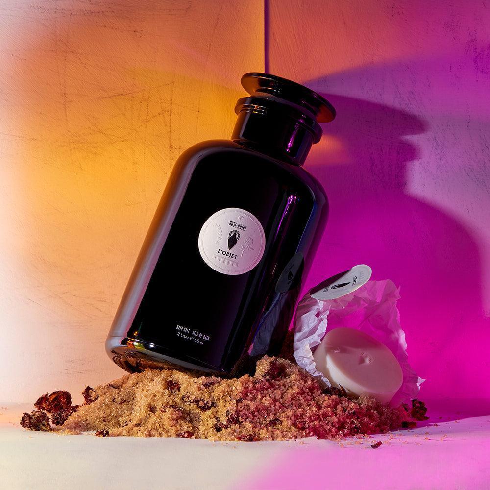 Black Rose Bath Salt - Large Size for Relaxation & Stress Relief - Perfect for Spa Nights & Self-Care Rituals