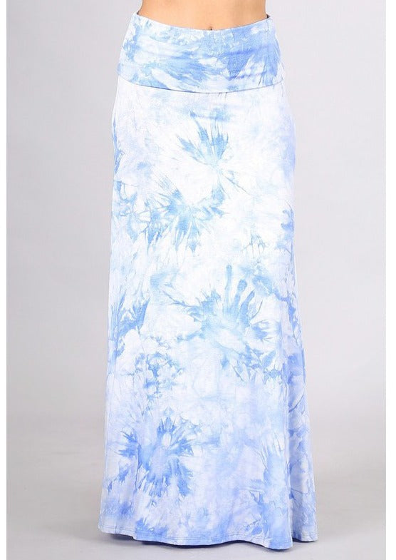 Soft & Comfortable Maxi Skirt - Made in USA | Women's Flowy Long Skirt for Casual Wear, Beach, and Boho Style