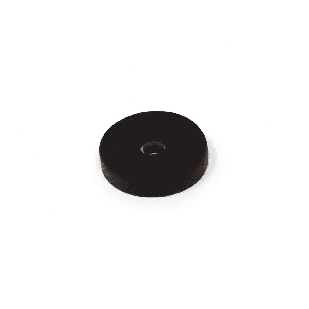 N42 Neodymium Rubber Coated Pot Magnet - 1-3/16