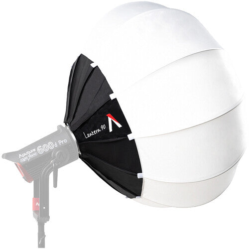 Aputure Lantern 90 (3') LED Softbox - Professional Photography Lighting for Studio, YouTube & Video Production - Perfect for Portraits, Interviews & Product Shots