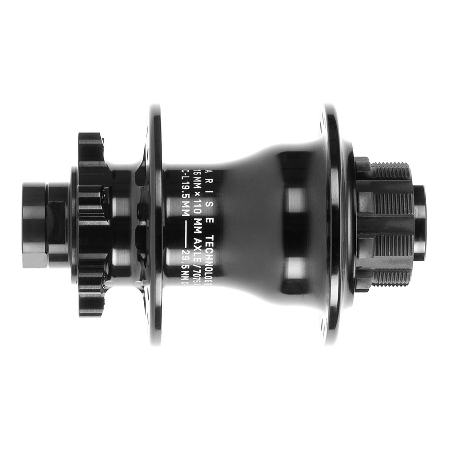ARISE Echo Hub Rear 36H 110mm BMX Cassette - Black | High-Performance BMX Bike Rear Hub for Racing & Street Riding