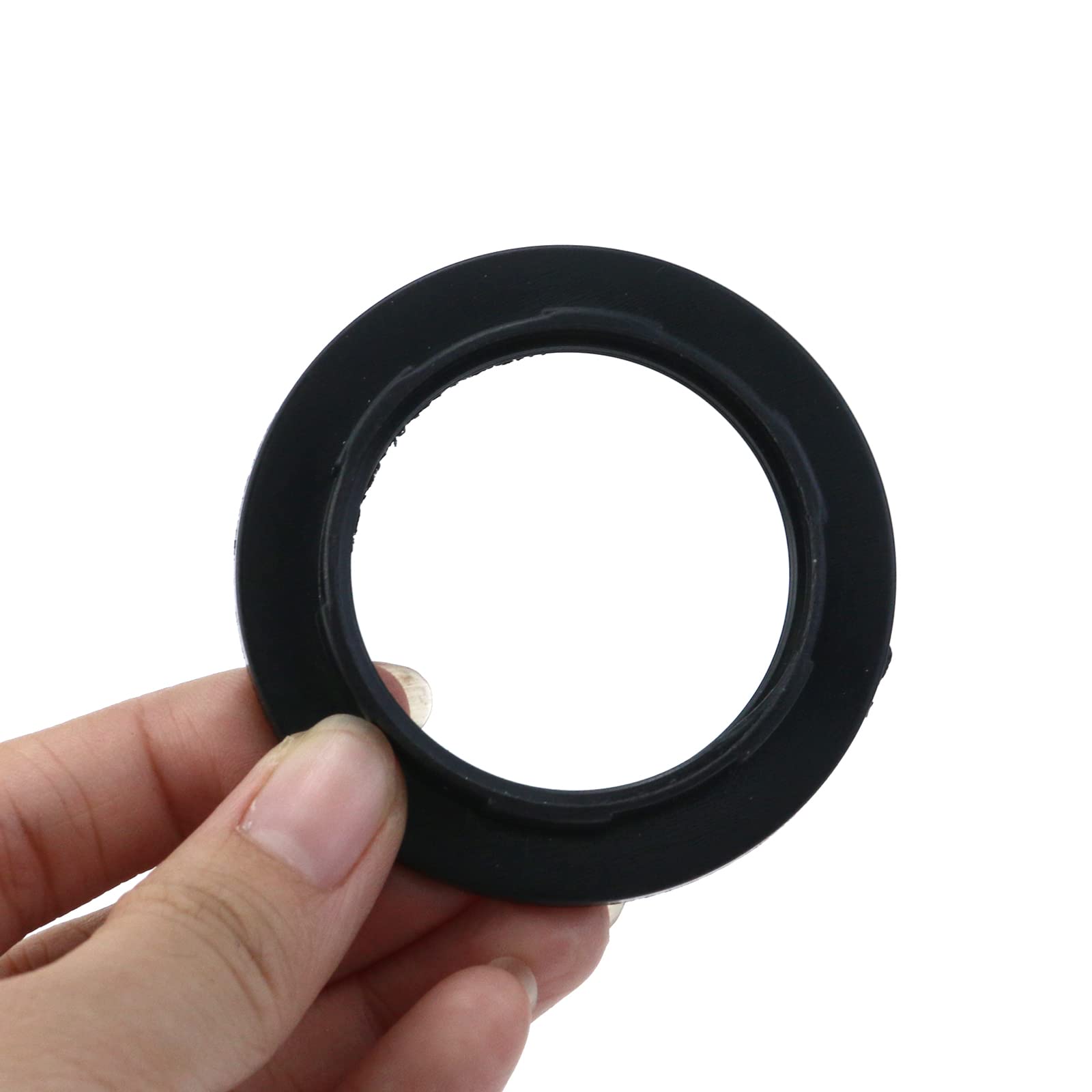 5PCS E27 Lamp Shade Retaining Ring Collar - 40.5mm/1.59Inch Light Fixture Adapter for Floor Lamps, Wall Lights, Pendant Lighting & Table Lamps (Black) - Perfect for Home Decor, Living Room, Bedroom and Office Lighting Accessories