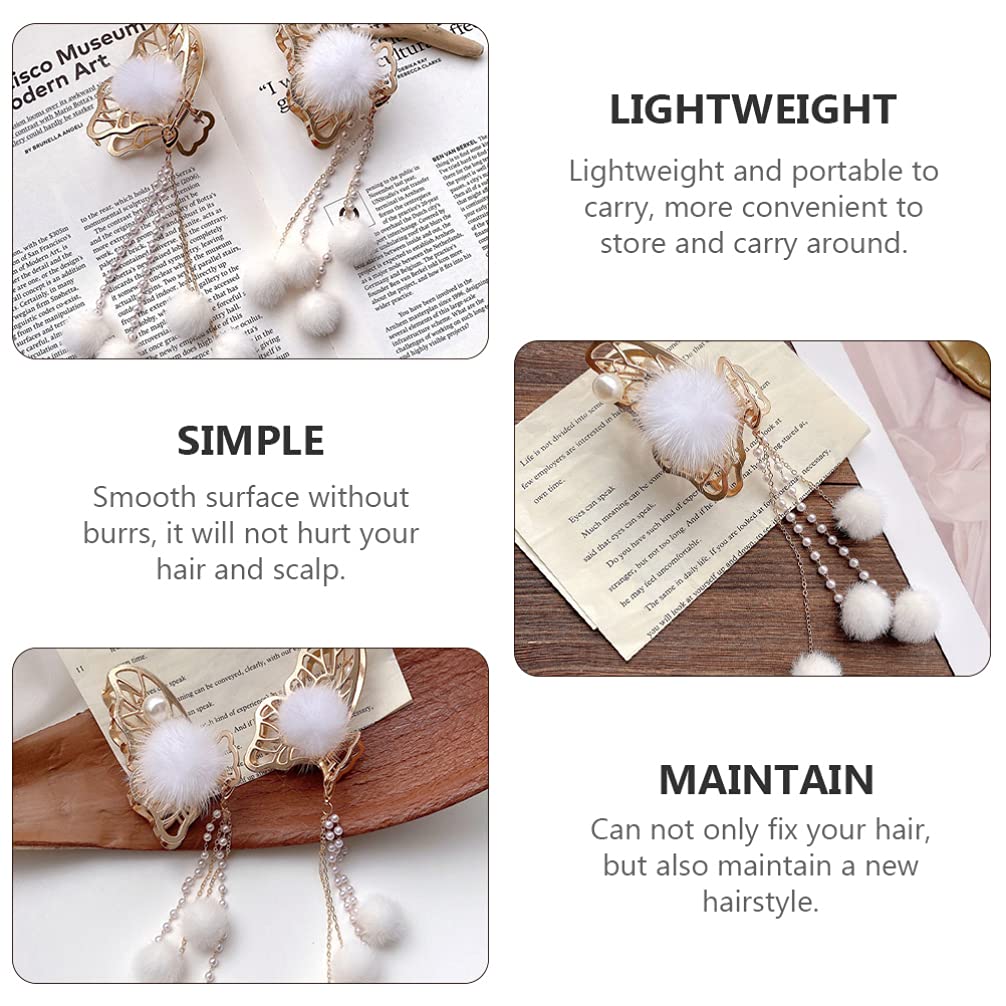 Beaupretty Non-Slip Hair Claw Clips for Women - Strong Hold Hair Clips for Thick Hair, Ponytail, Bun & Updo - Perfect Hair Accessories for Work, Gym, Wedding & Daily Use