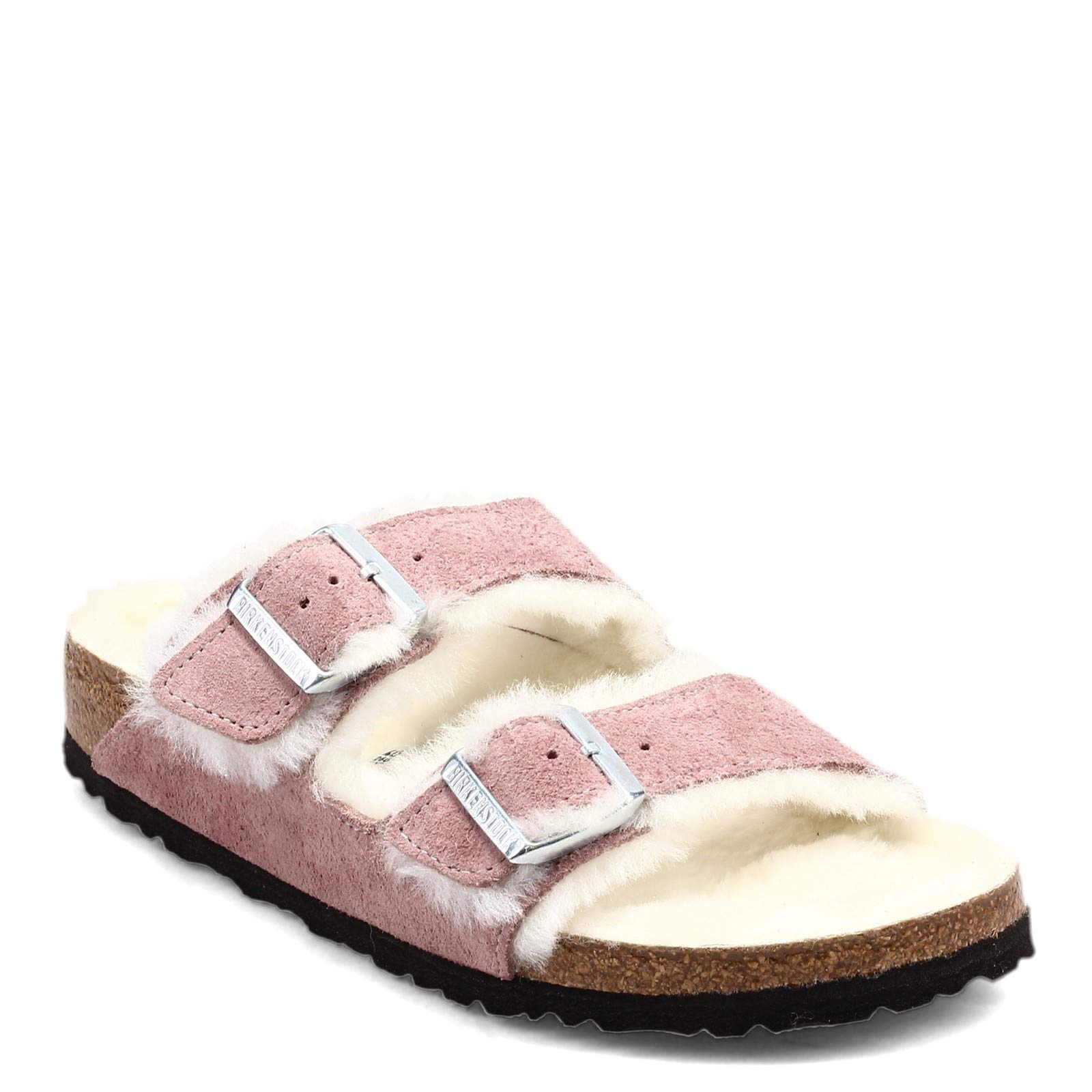 Birkenstock Women's Arizona Shearling Sandals - Soft Wool Lined Comfort Slides for Women | Cozy House Slippers & Casual Outdoor Walking Shoes