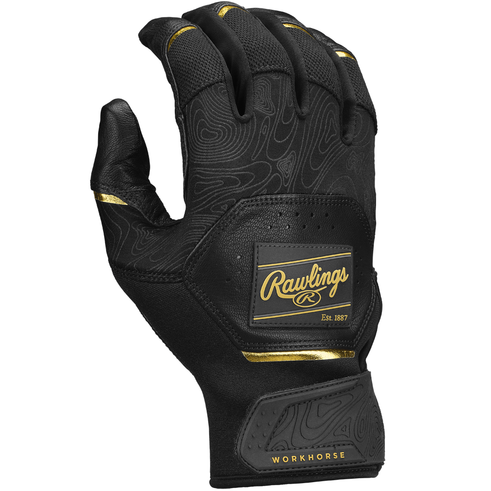Rawlings WH25YBG Youth Baseball Batting Gloves - Durable & Comfortable for Training & Games - Perfect for Young Players & Practice Sessions