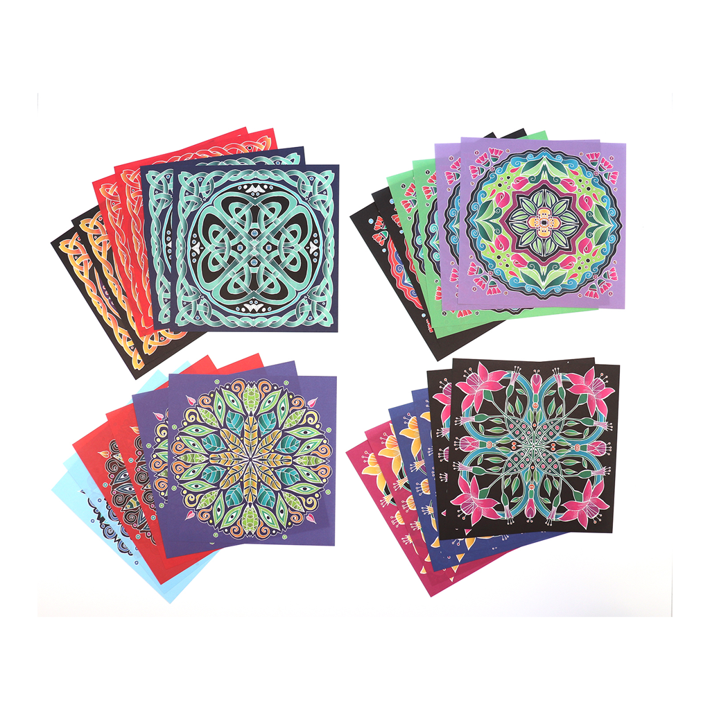 Kaleidoscope Series Origami Paper - 5 7/8 Inch Premium Folding Sheets (4525) for DIY Crafts, Gift Wrapping & Home Decor