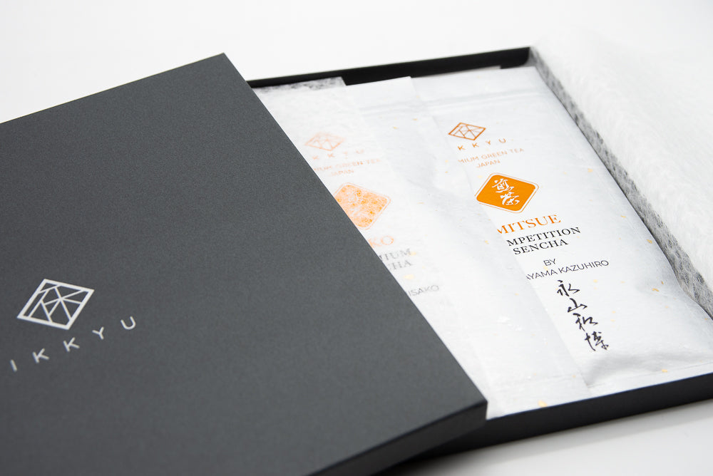 IKKYU EXCELLENCE BOX - Premium Japanese Tea Gift Set for Tea Lovers - Perfect for Home Relaxation, Office Break or Thoughtful Present