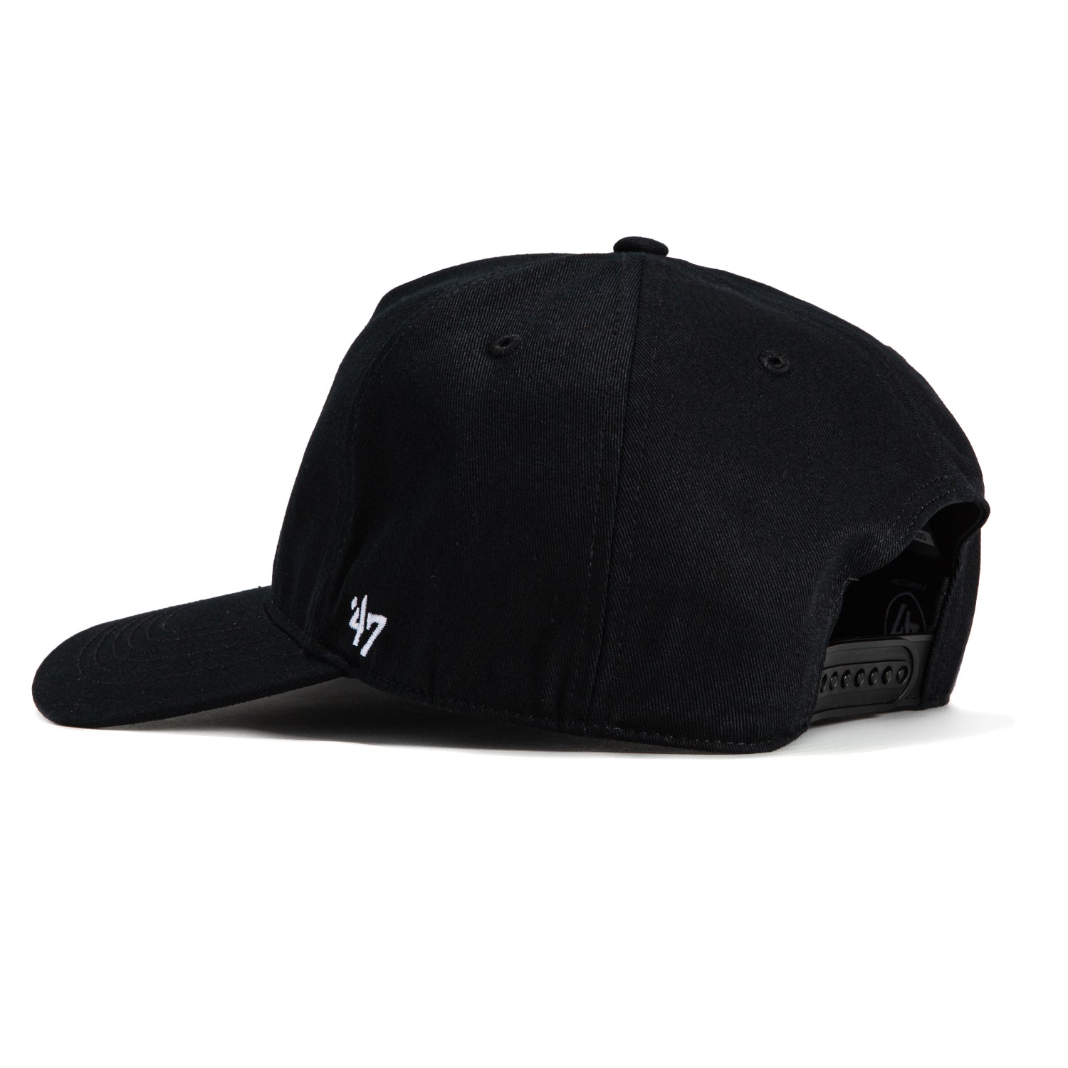 47 Brand Reflex Las Vegas Raiders Hitch Snapback Hat - Black | Adjustable Baseball Cap for NFL Fans, Sports Events & Casual Wear