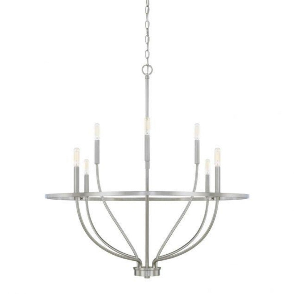 Balboa Chandelier - Elegant Crystal Ceiling Light Fixture for Dining Room & Living Room | Modern Home Decor Lighting | Perfect for Weddings & Luxury Interiors