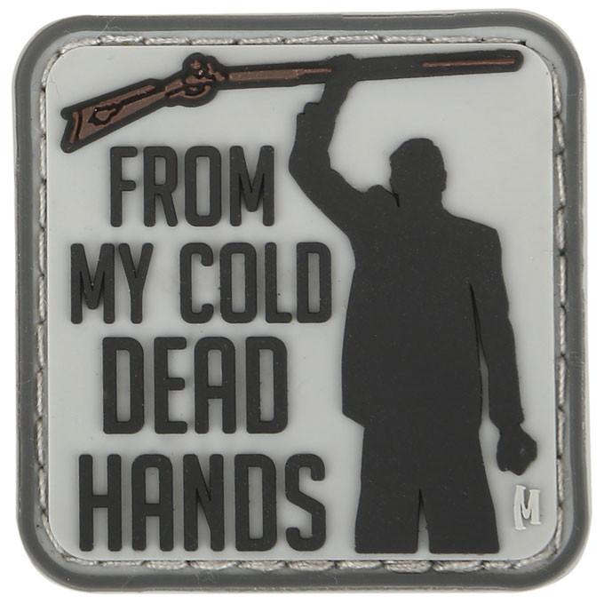 Cold Dead Hands Morale Patch - Military Style Hook & Loop Patch for Tactical Gear, Backpacks & Vests - Perfect for Outdoor Enthusiasts, Airsoft & Hunting