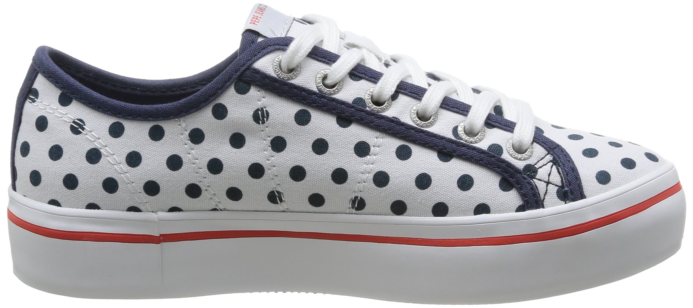 Pepe Jeans Women's Casual Low-Top Sneakers - Comfortable Walking Shoes for Women, Fashionable Streetwear & Everyday Wear
