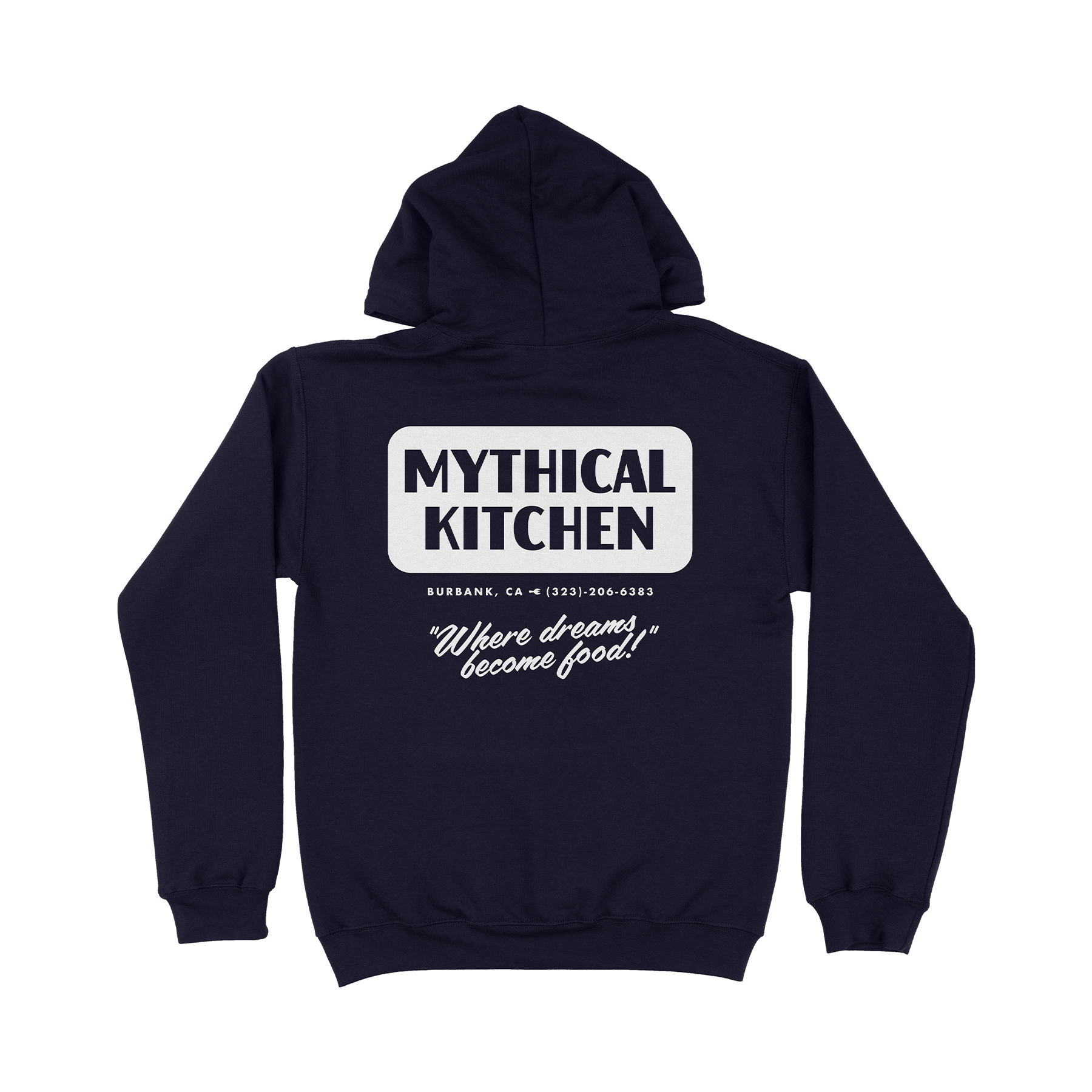 Mythical Kitchen Staff Hoodie - Unisex Cotton Blend Pullover for Chefs & Culinary Enthusiasts | Perfect for Cooking, Baking & Restaurant Work