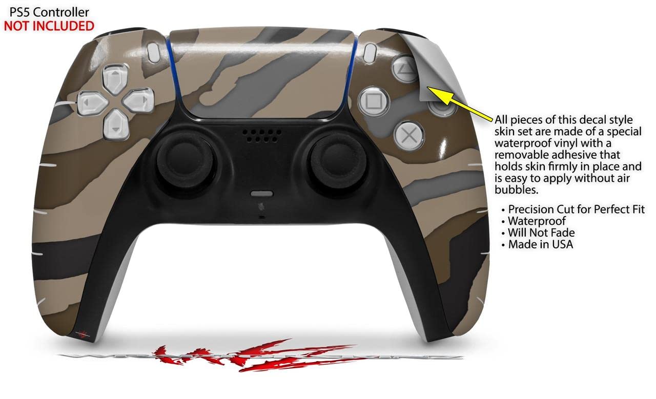 PS5 DualSense Skin Wrap Camouflage Brown - Gaming Protection