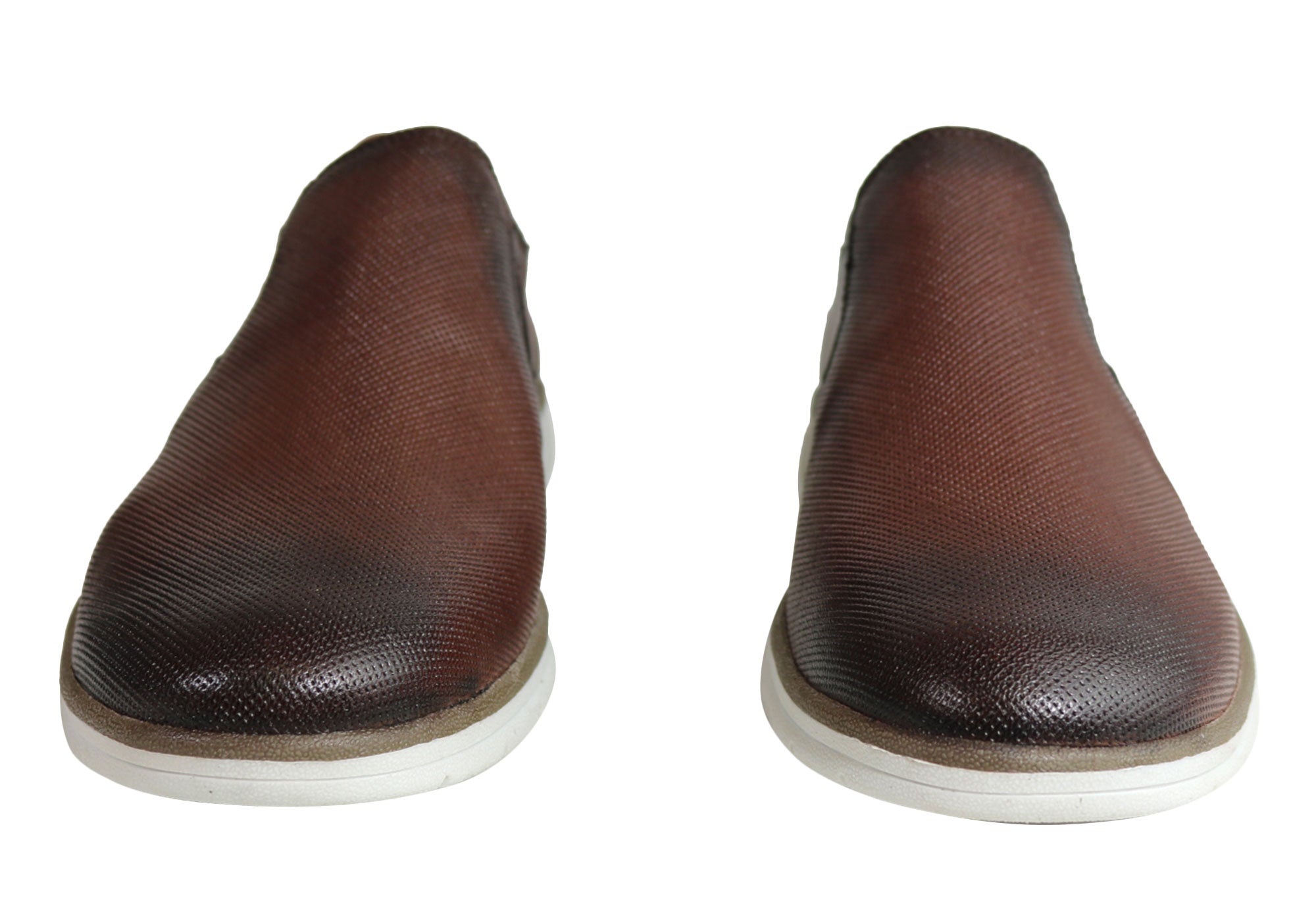 Premium Men's Leather Dress Casual Shoes by Ferricelli Pauly - Handcrafted in Brazil - Perfect for Business, Office & Formal Events