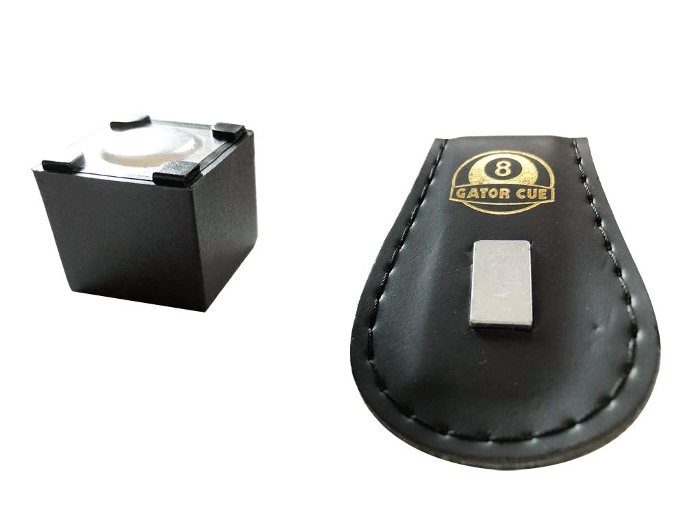 Gator Leather Magnetic Belt Clip Chalk Holder - Durable & Secure Chalk Pouch for Rock Climbing, Gymnastics & Weightlifting - Perfect for Athletes & Coaches