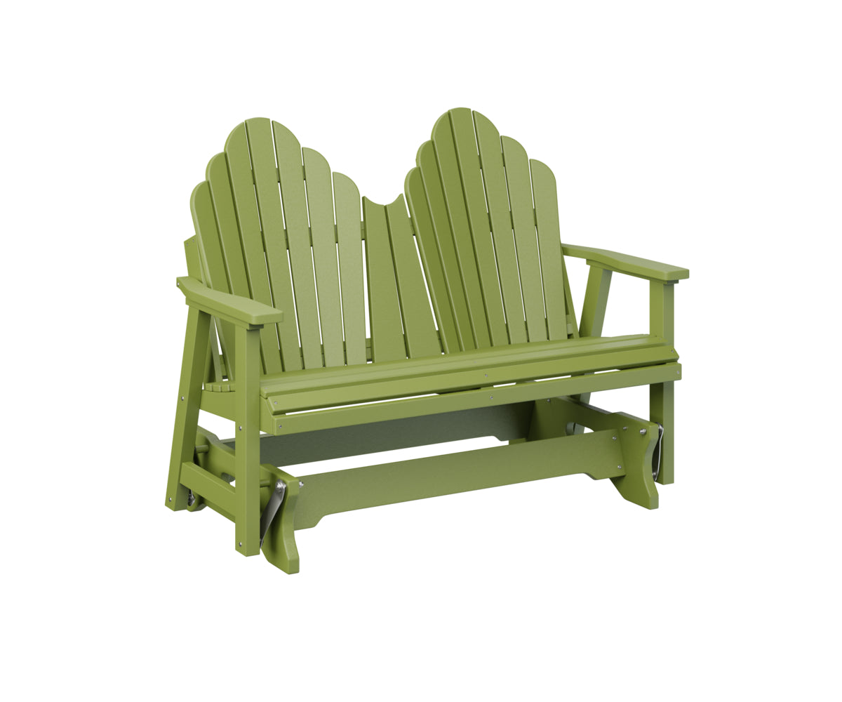 Berlin Gardens Cozi Back Double Glider - Outdoor Patio Swing with Canopy, Comfortable 2-Person Bench Glider for Garden, Porch, Deck - Perfect for Relaxing and Enjoying Nature