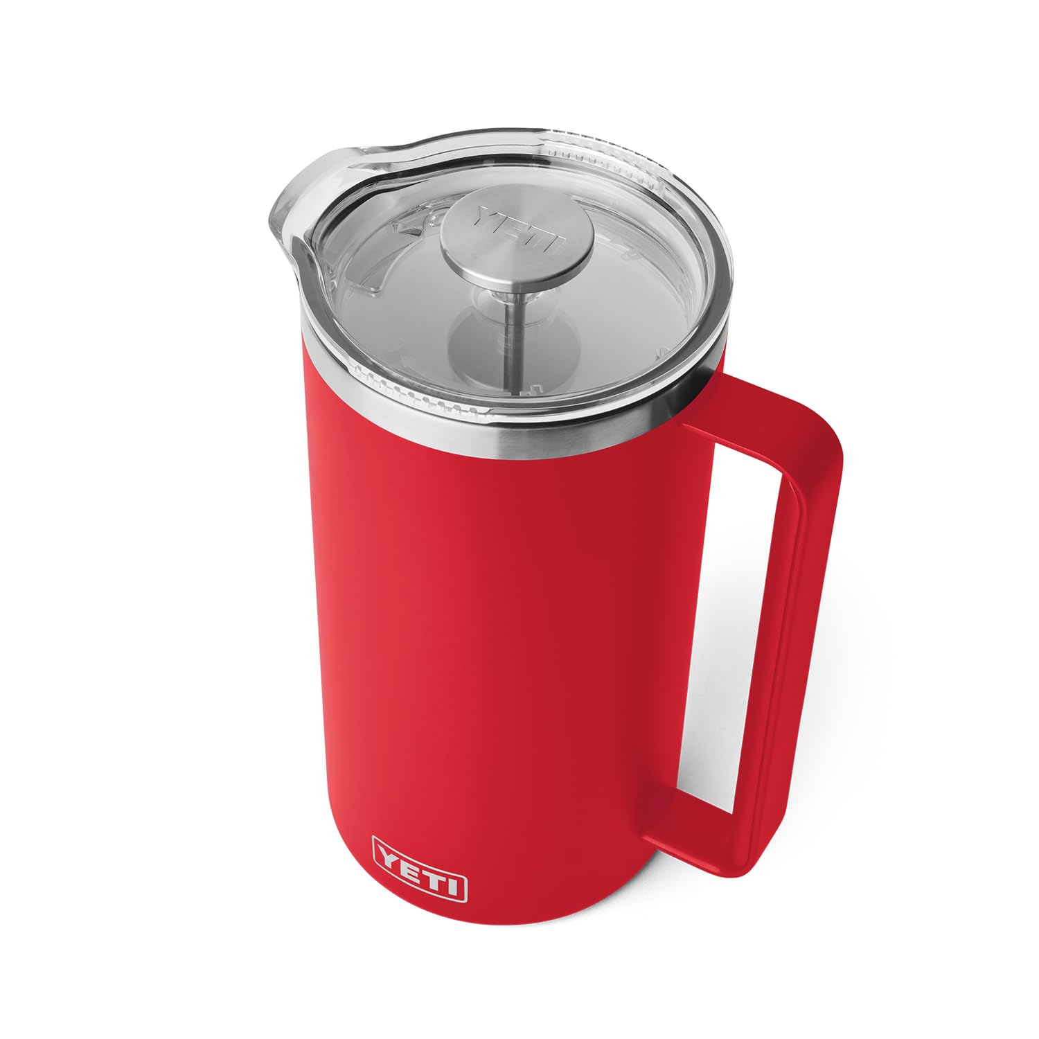 YETI Rambler French Press Coffee Maker with GroundsControl Filter - Insulated Stainless Steel Coffee Press for Camping, Travel & Home Brewing - Keeps Coffee Hot for Hours - Perfect for Outdoor Adventures & Daily Use