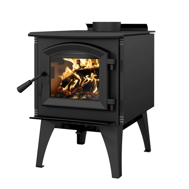 Enerzone Solution 1.4 EPA Certified Wood Burning Stove - Efficient Heating for Cabins, Homes & Outdoor Spaces