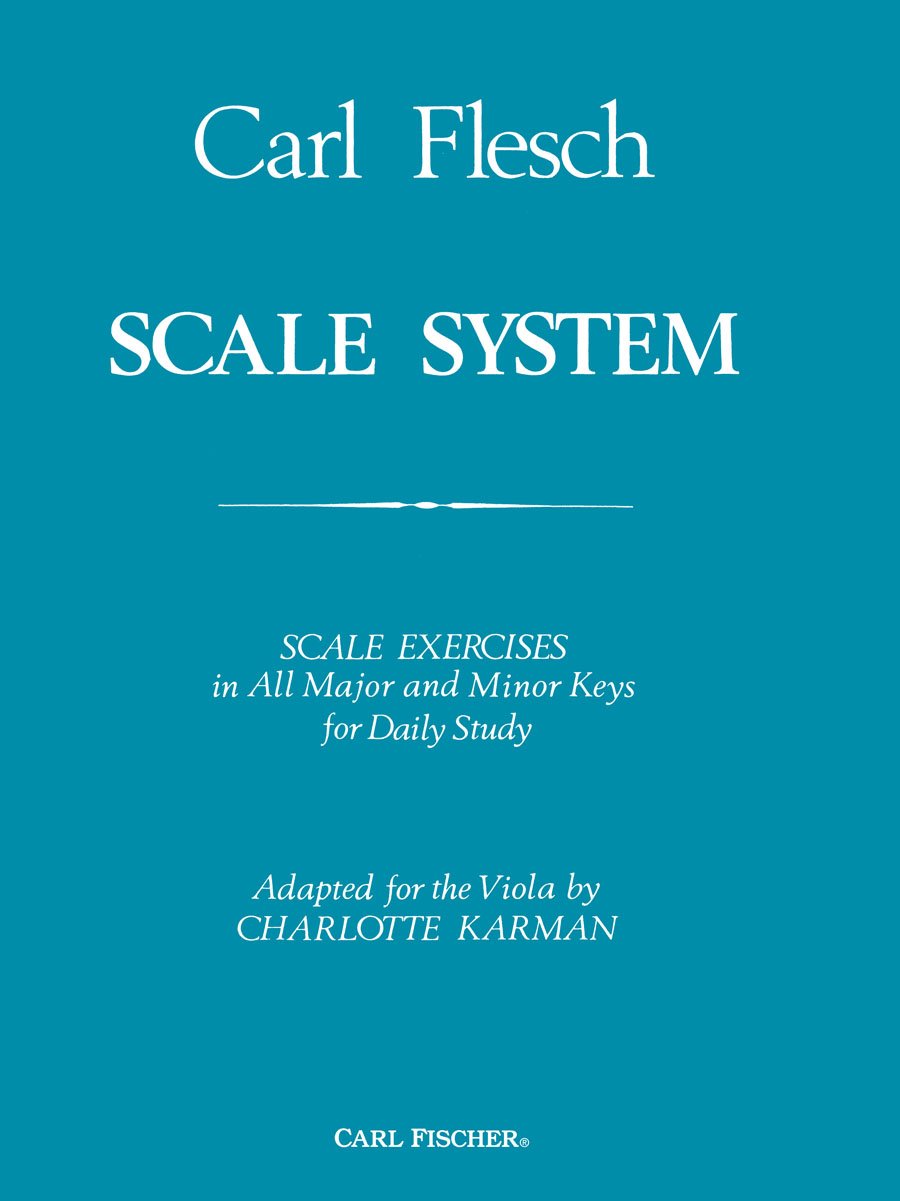 Carl Flesch Viola Scale System - Essential Practice Book for Violists | Improve Technique & Finger Positioning for Classical Music Performances