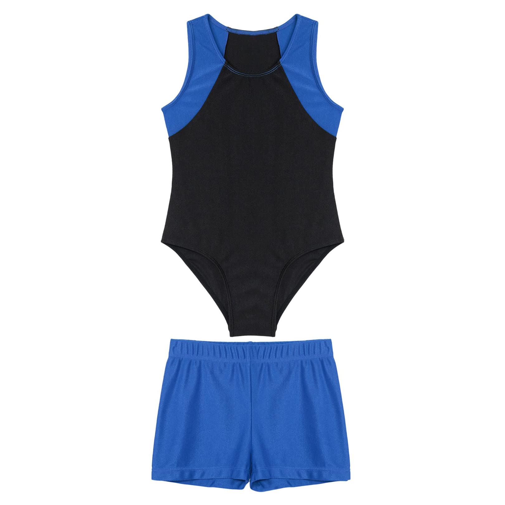 EasyForever Boys 2-Piece Rash Guard Swimsuits - Sleeveless UPF 50+ Sun Protection Swimwear with Matching Shorts | Beach, Pool & Water Park Outfit for Kids
