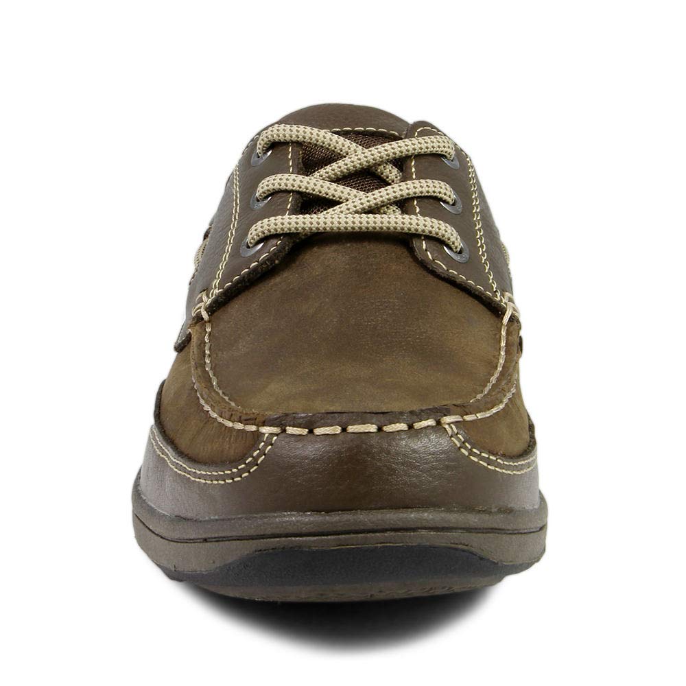 Florsheim Men's Lakeside Oxford Boat Shoe - Classic Leather Casual Slip-On for Men | Perfect for Summer, Boating & Outdoor Activities