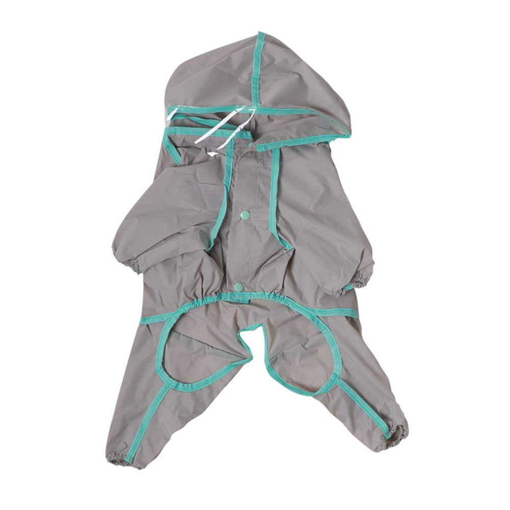 Waterproof Dog Raincoat with Hood & Leg Covers - All-Weather Protection for Small & Medium Dogs | Perfect for Walking, Hiking & Outdoor Adventures in Rainy Weather