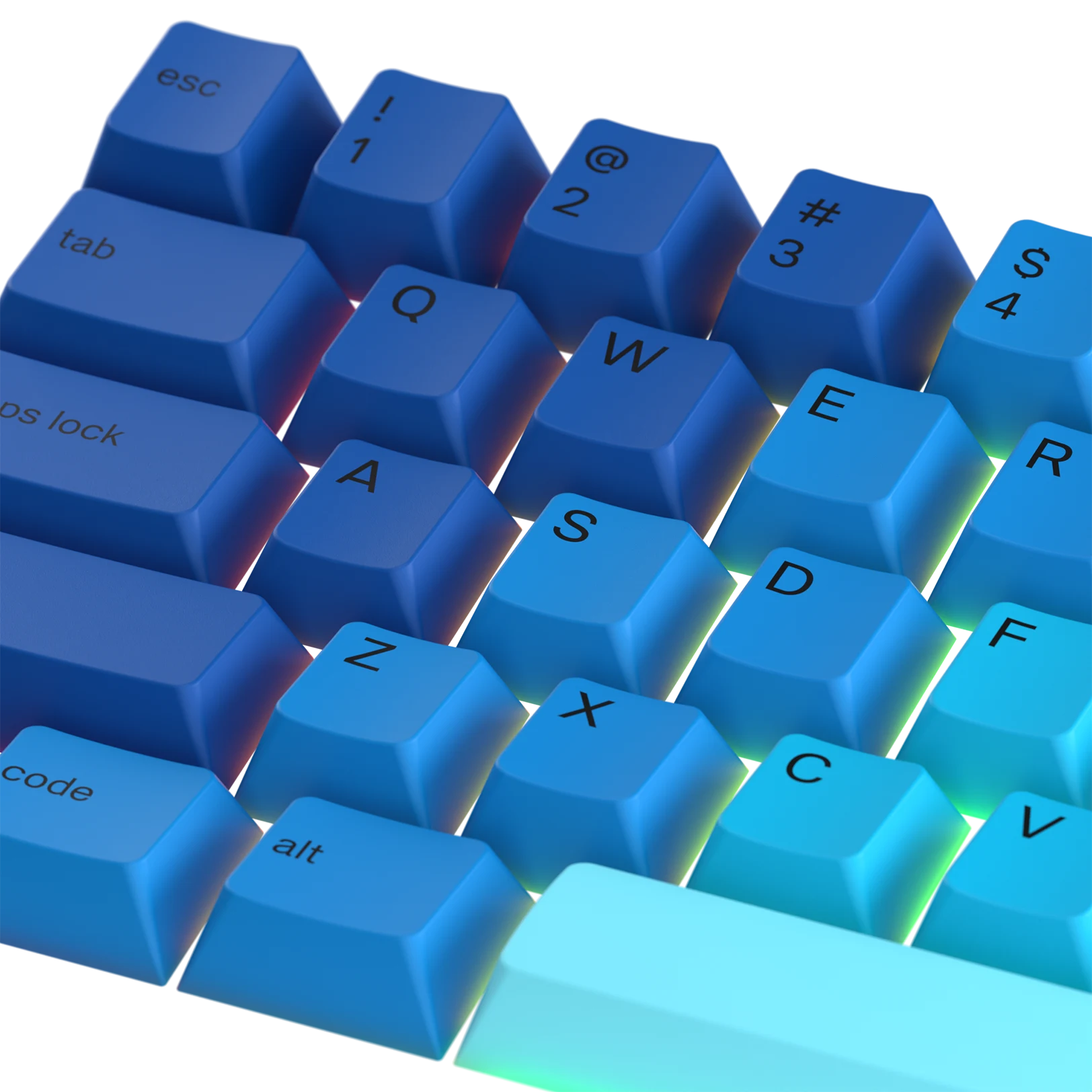 Custom Ocean Themed Keycaps for Mechanical Keyboards - Perfect for Gaming, Typing & Office Work