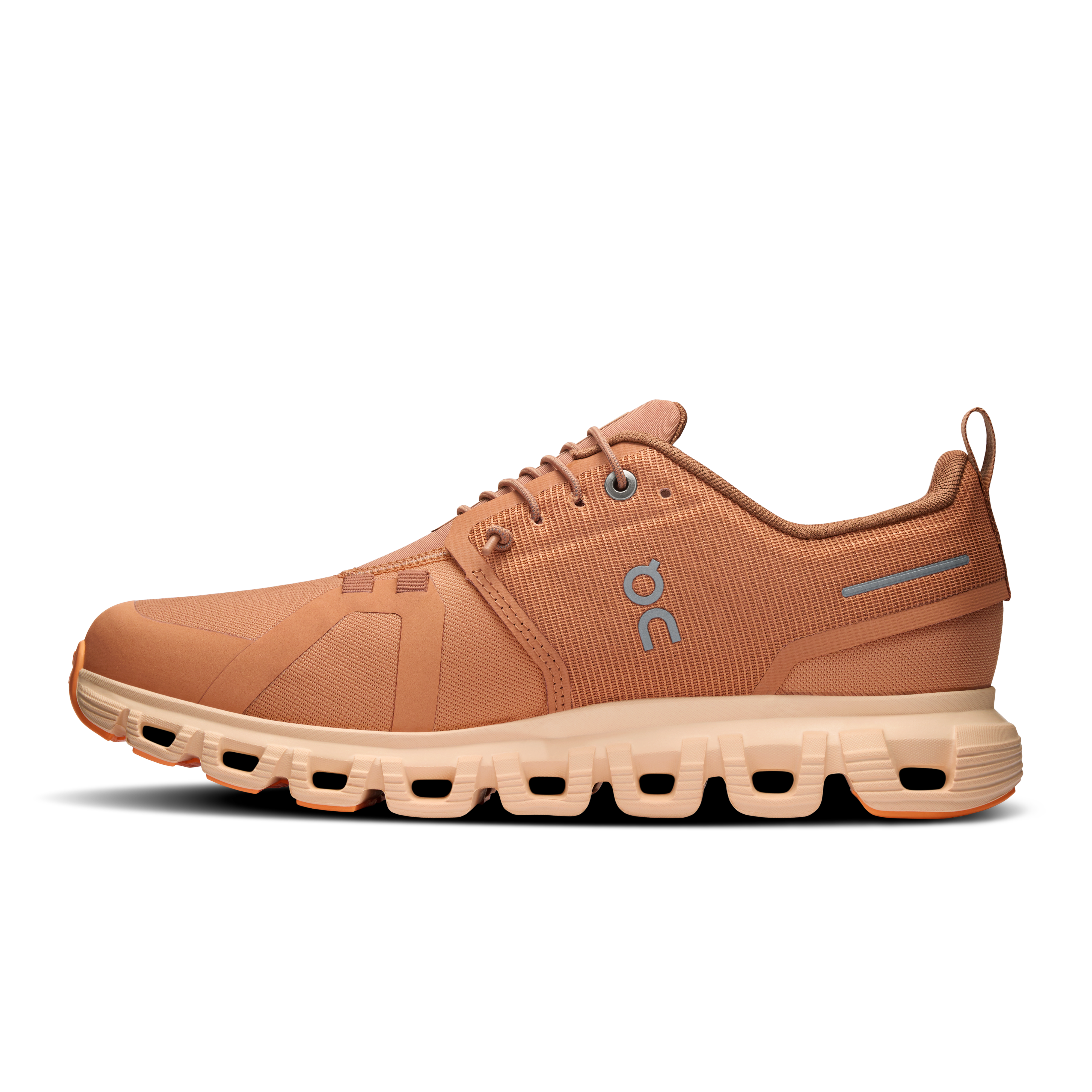 On Running Women's Cloud 6 WP Waterproof Running Shoes - Sandstone/Blonde | Lightweight & Cushioned for Trail Running, Hiking & Outdoor Activities