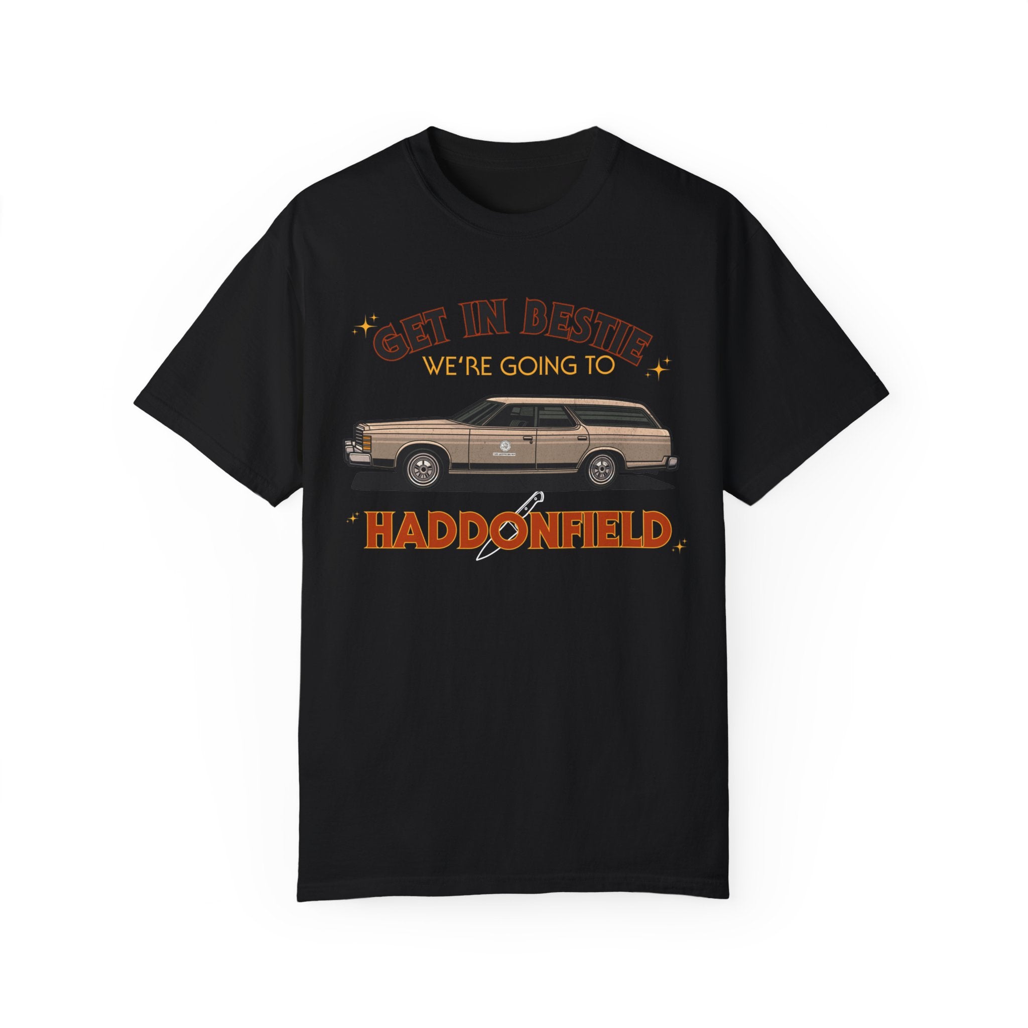 Best Friends Halloween Haddonfield Shirt - Horror Movie Fan Gift for Halloween Parties & Cosplay