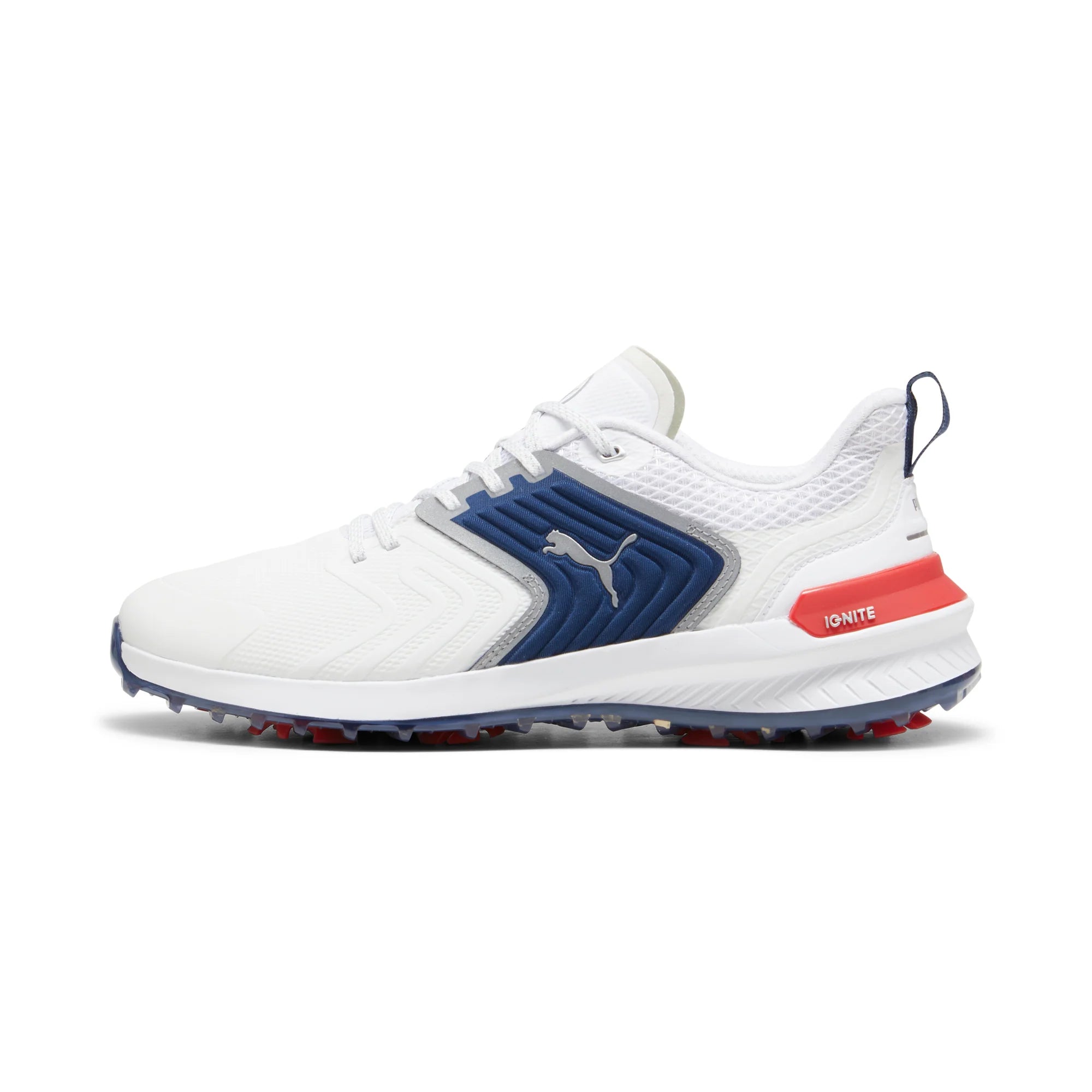 Puma IGNITE Innovate Golf Shoes for Men - Lightweight & Comfortable Spiked Golf Footwear - Perfect for Driving Range & Course Play