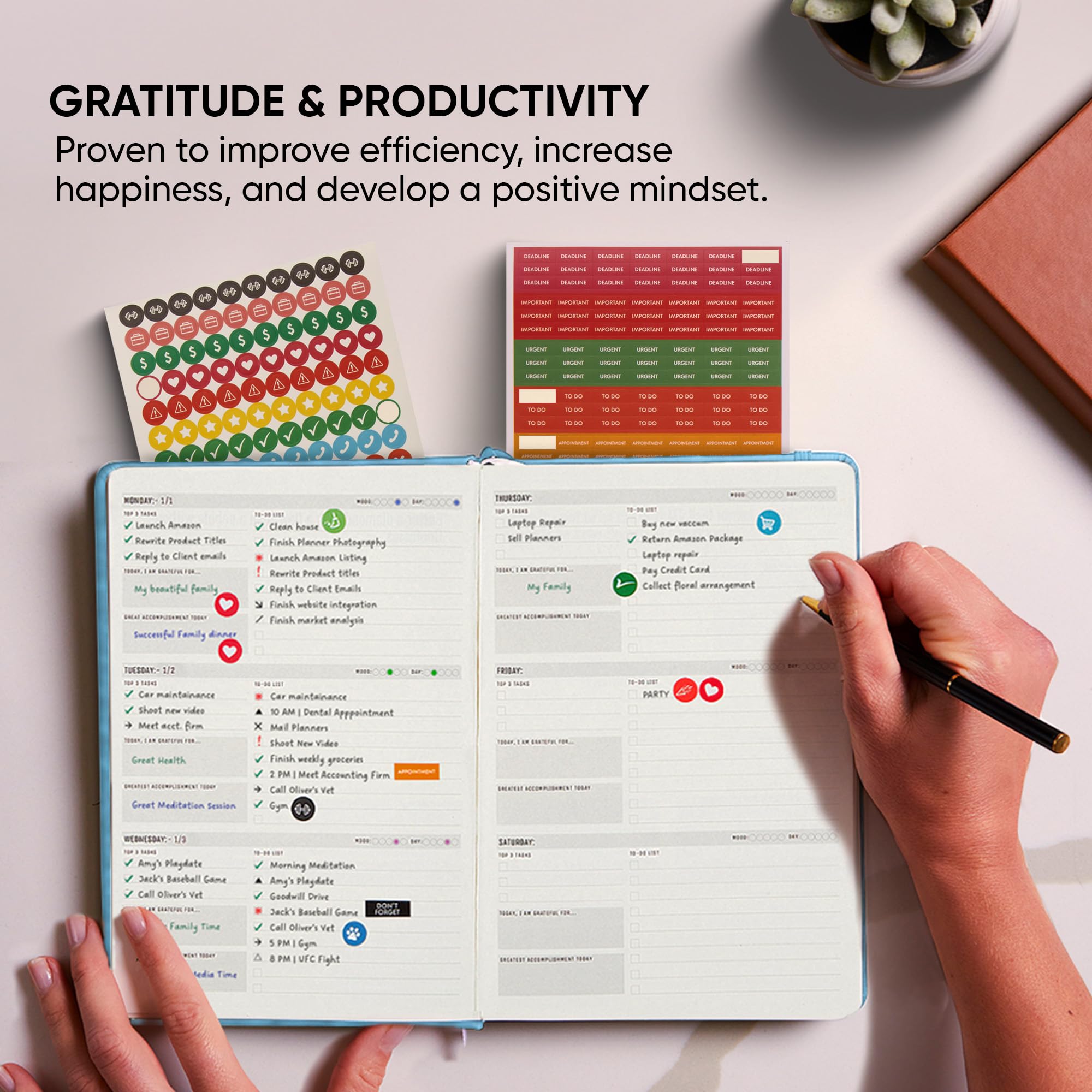 2025-2026 Productivity Planner - 5.8