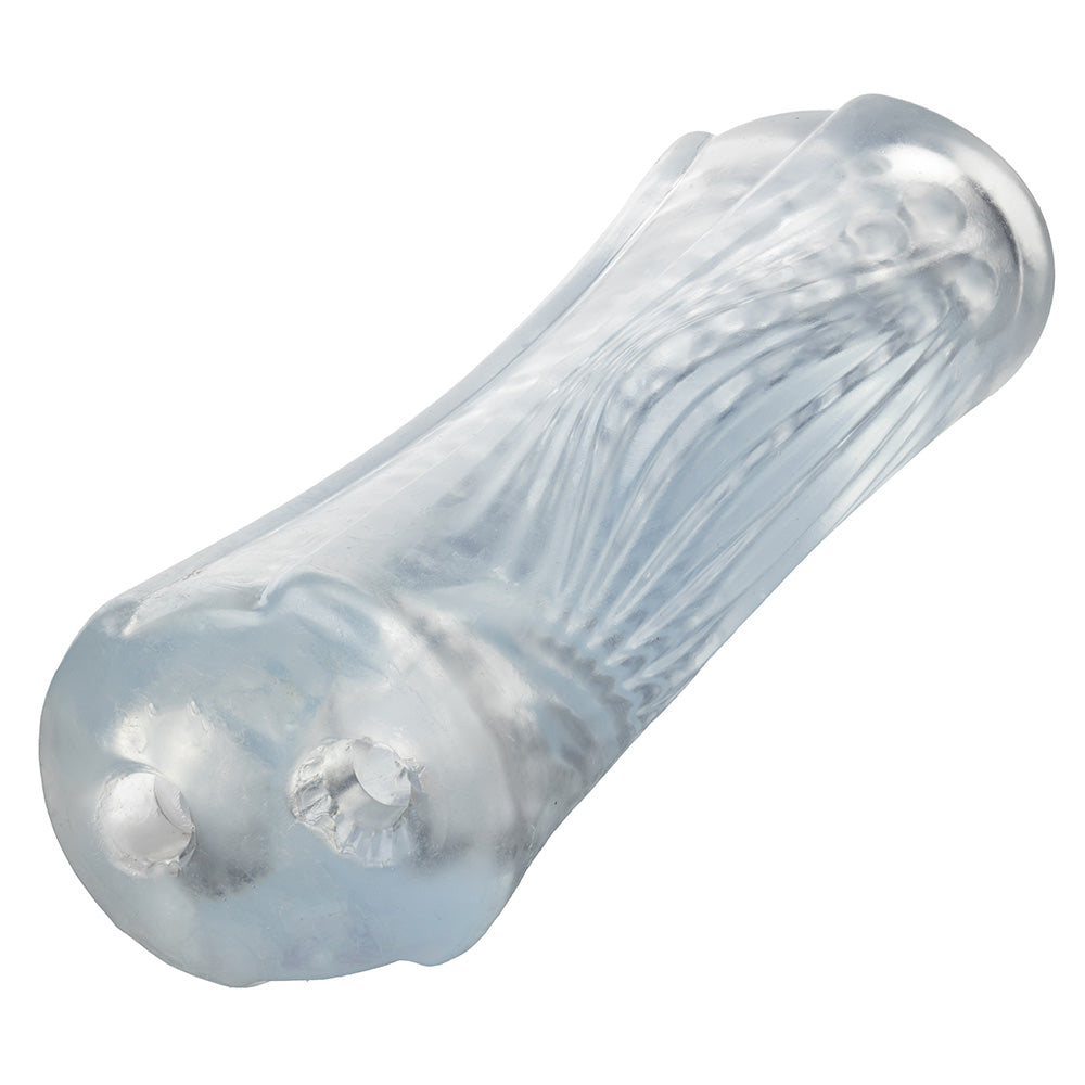 Cyclone Dual Ribbed Multi Chamber Stroker XL - Premium Male Adult Toy for Enhanced Pleasure - Perfect for Solo Play & Couples Intimacy